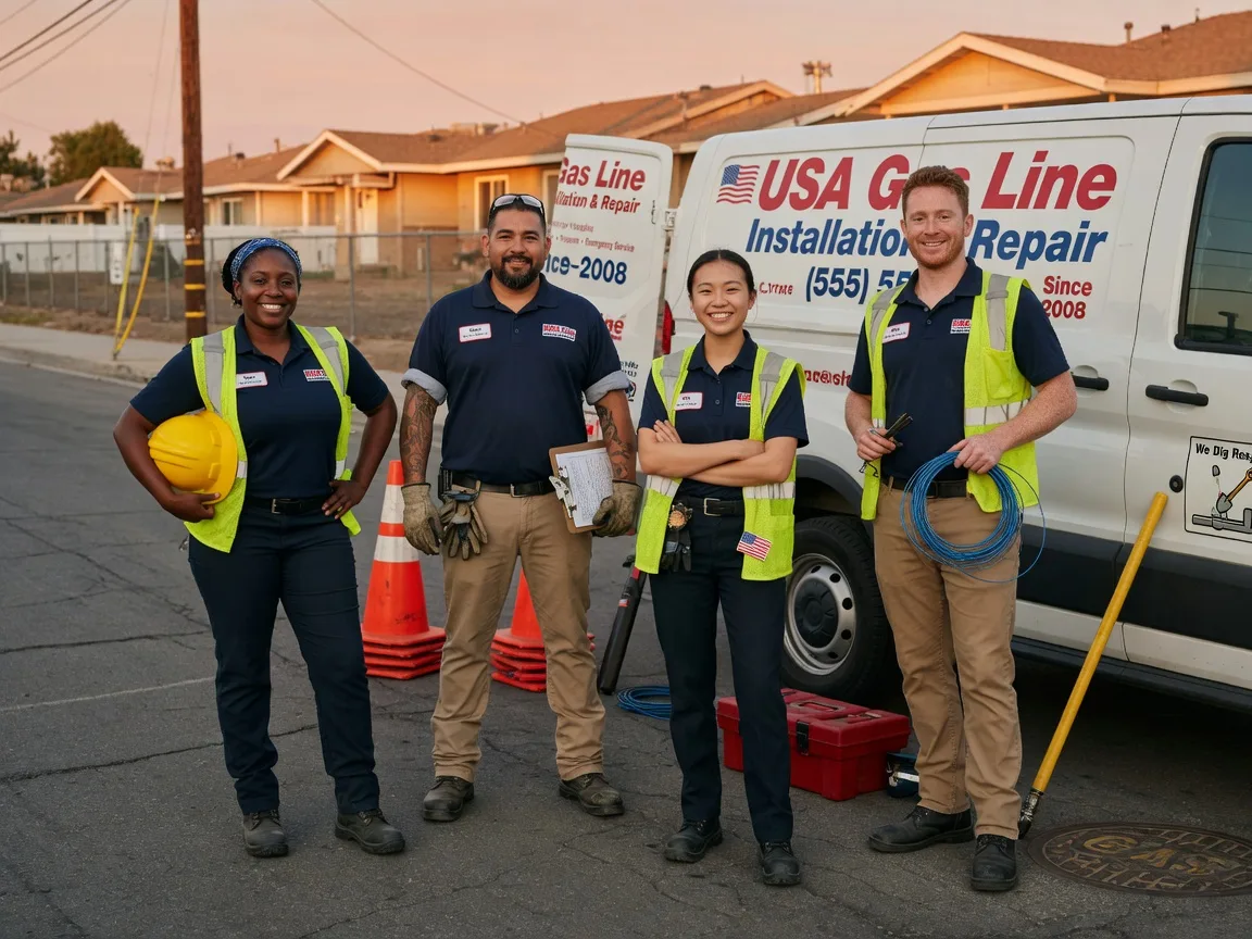 Gas Line Installation company in Toughkenamon, PA
